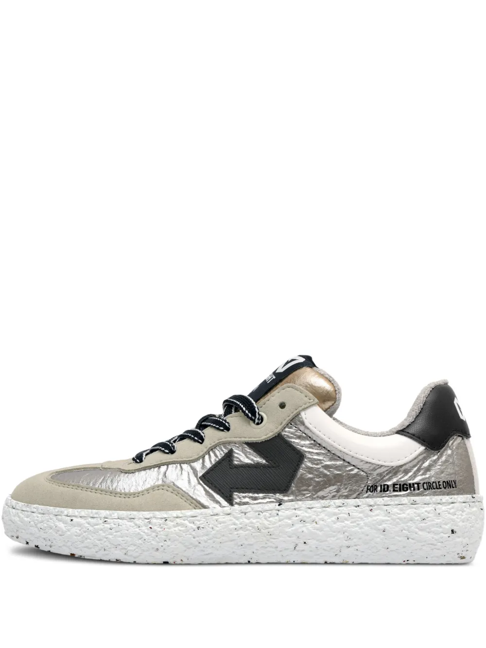 ID.EIGHT Uriduri arrow-detail sneakers - Silber
