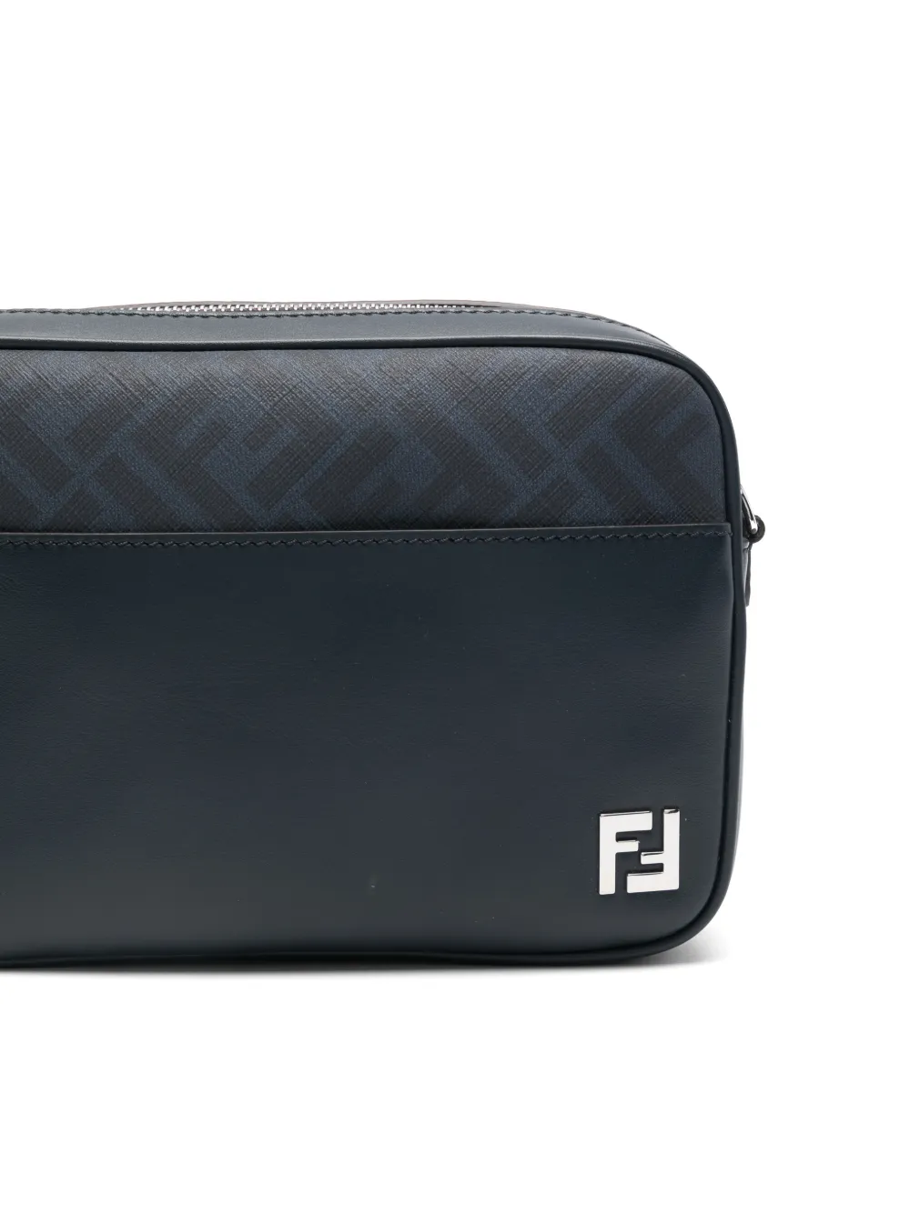 FENDI モノグラム スクエア ショルダーバッグ | ブルー | FARFETCH JP