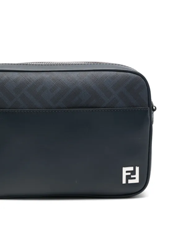 FENDI モノグラム スクエア ショルダーバッグ | ブルー | FARFETCH JP