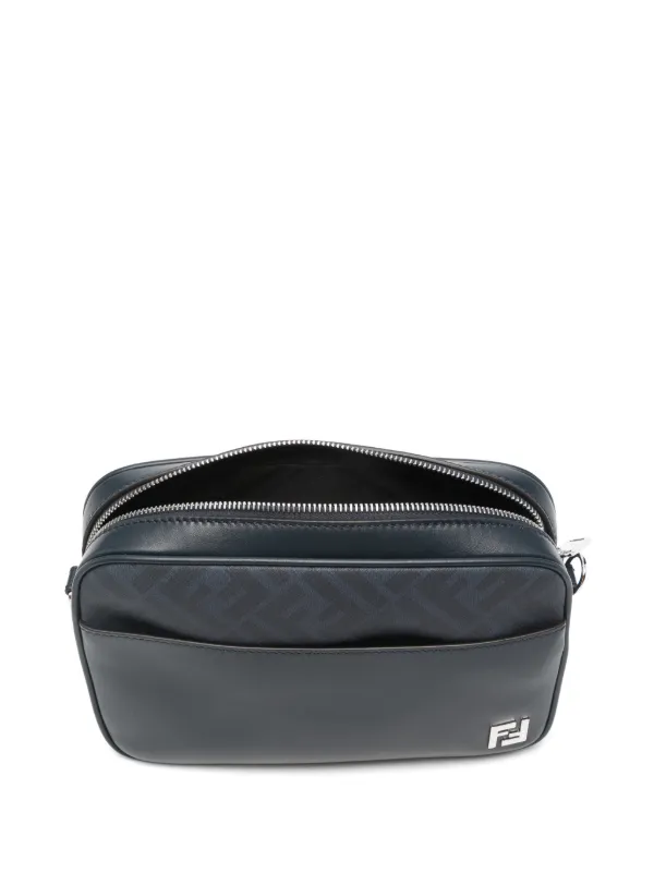 FENDI モノグラム スクエア ショルダーバッグ | ブルー | FARFETCH JP