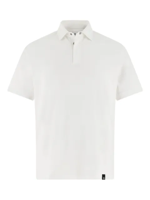 Boggi Milano metal-stud polo shirt