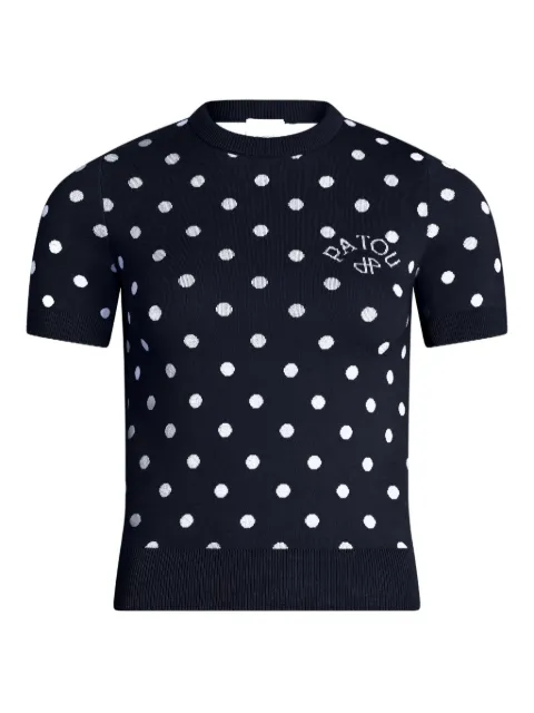 Patou ポルカドット ニットTシャツ