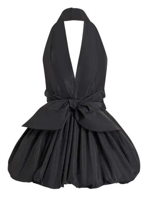 Patou knot mini dress