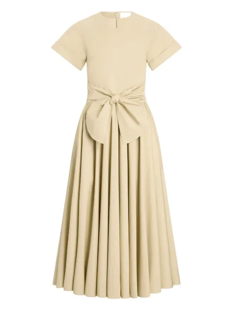 Patou knot midi dress
