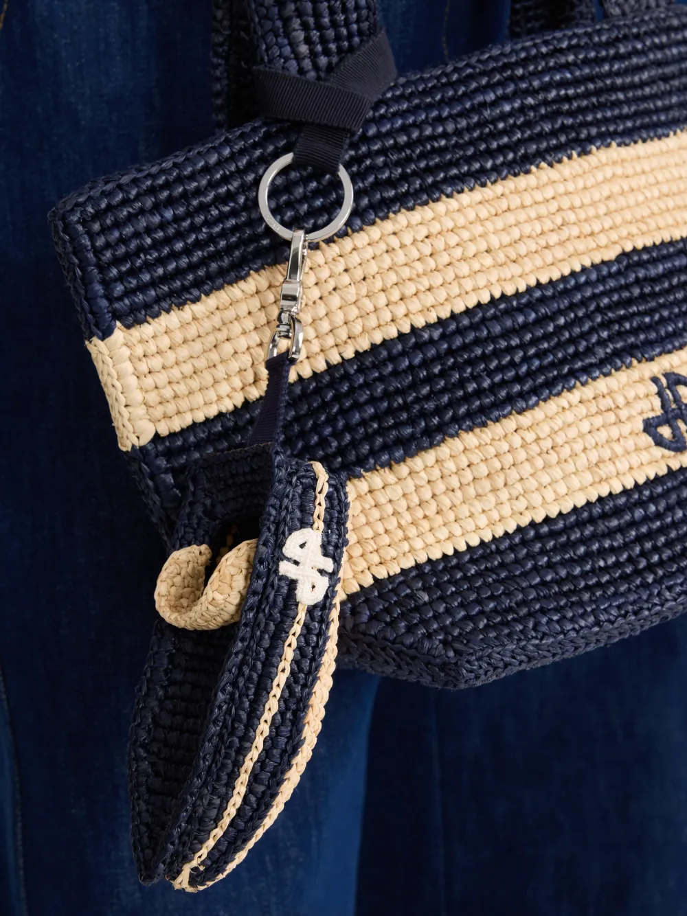 Patou Sleutelhanger met bootbedel Blauw