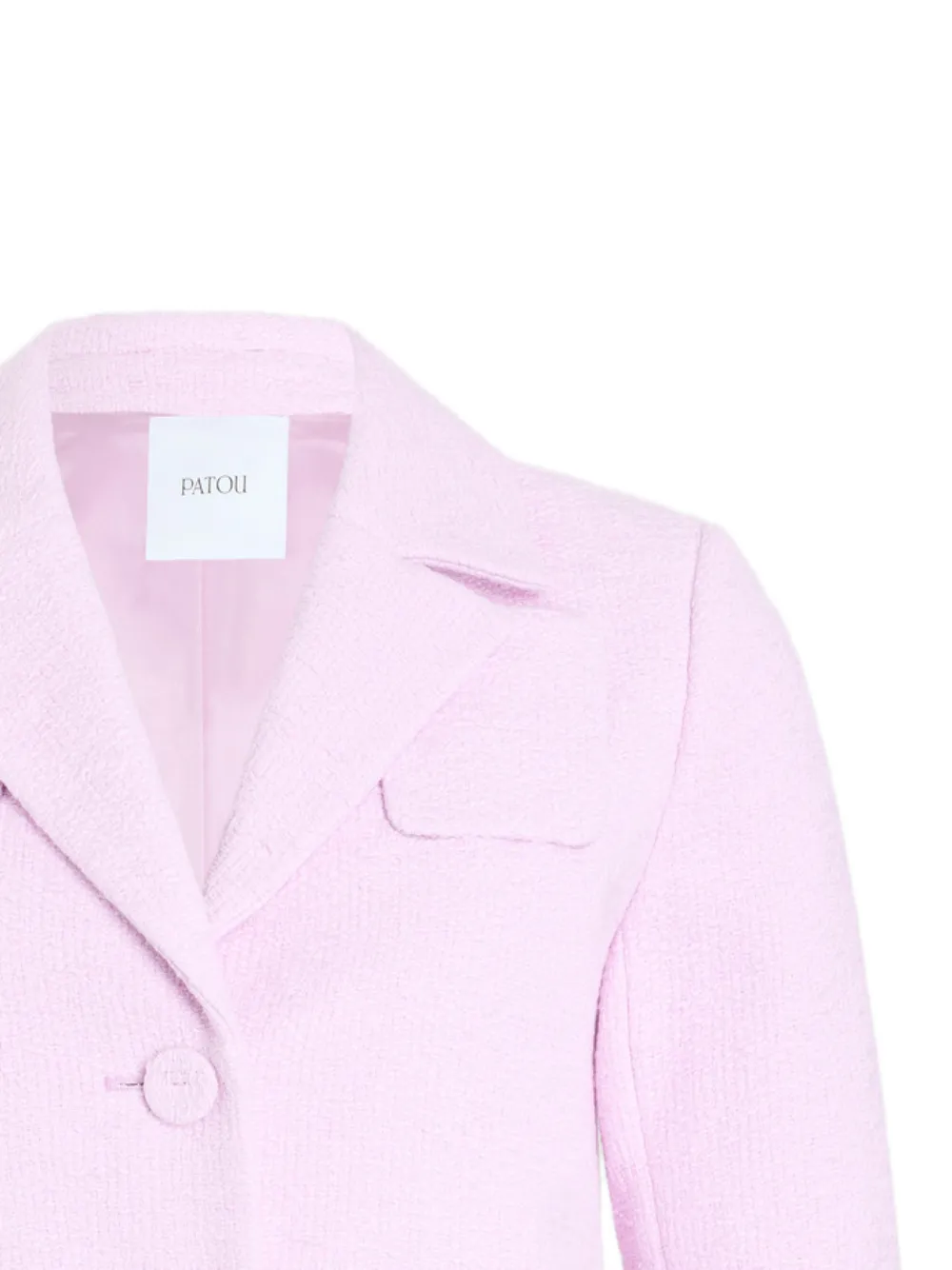  Patou Tailored Short Jacket - Pink 