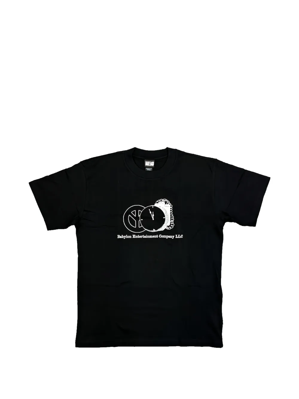 Babylon LA print crewneck T-shirt - Nero