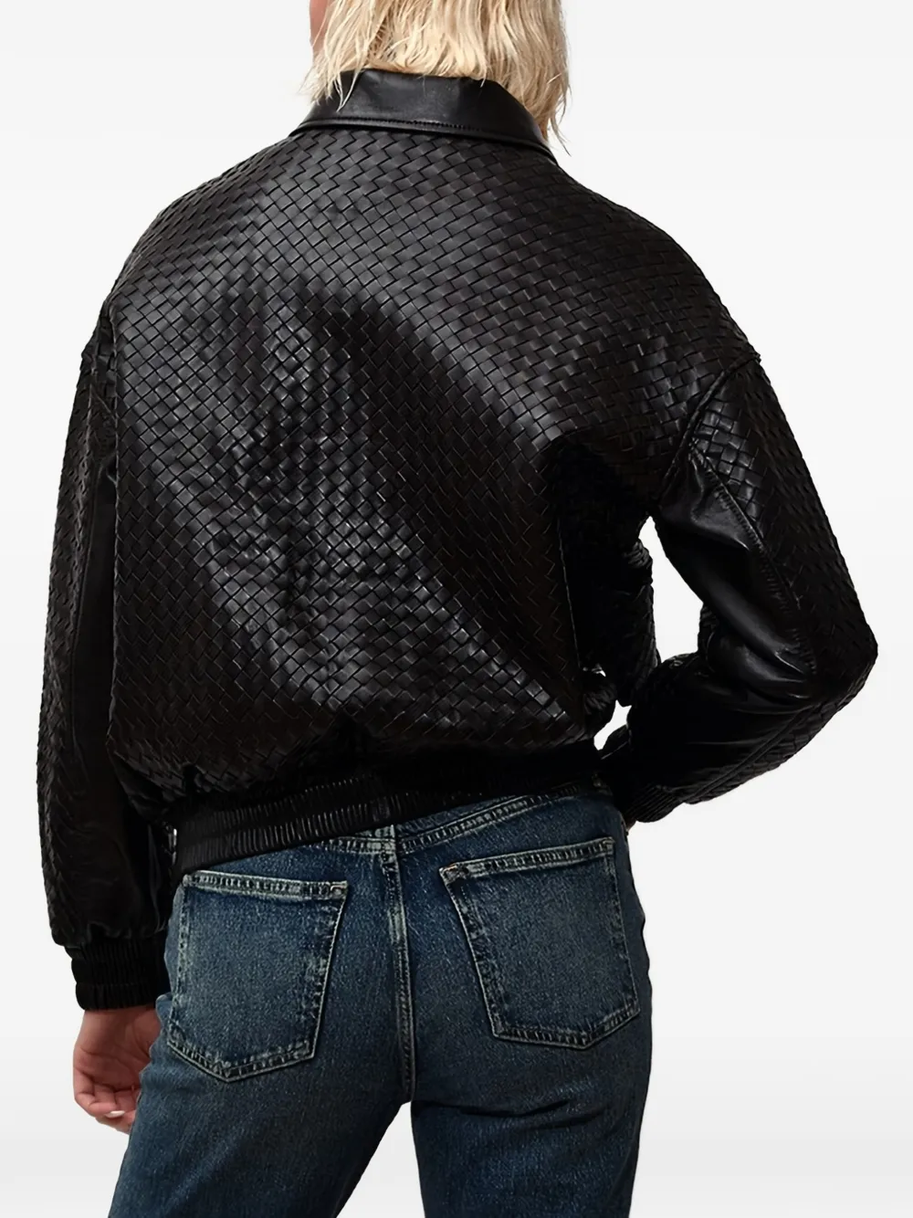  Poche Paris Woven Jacket - Brown 
