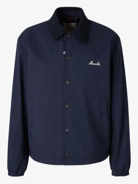 Moncler Arinell embroidered-logo jacket