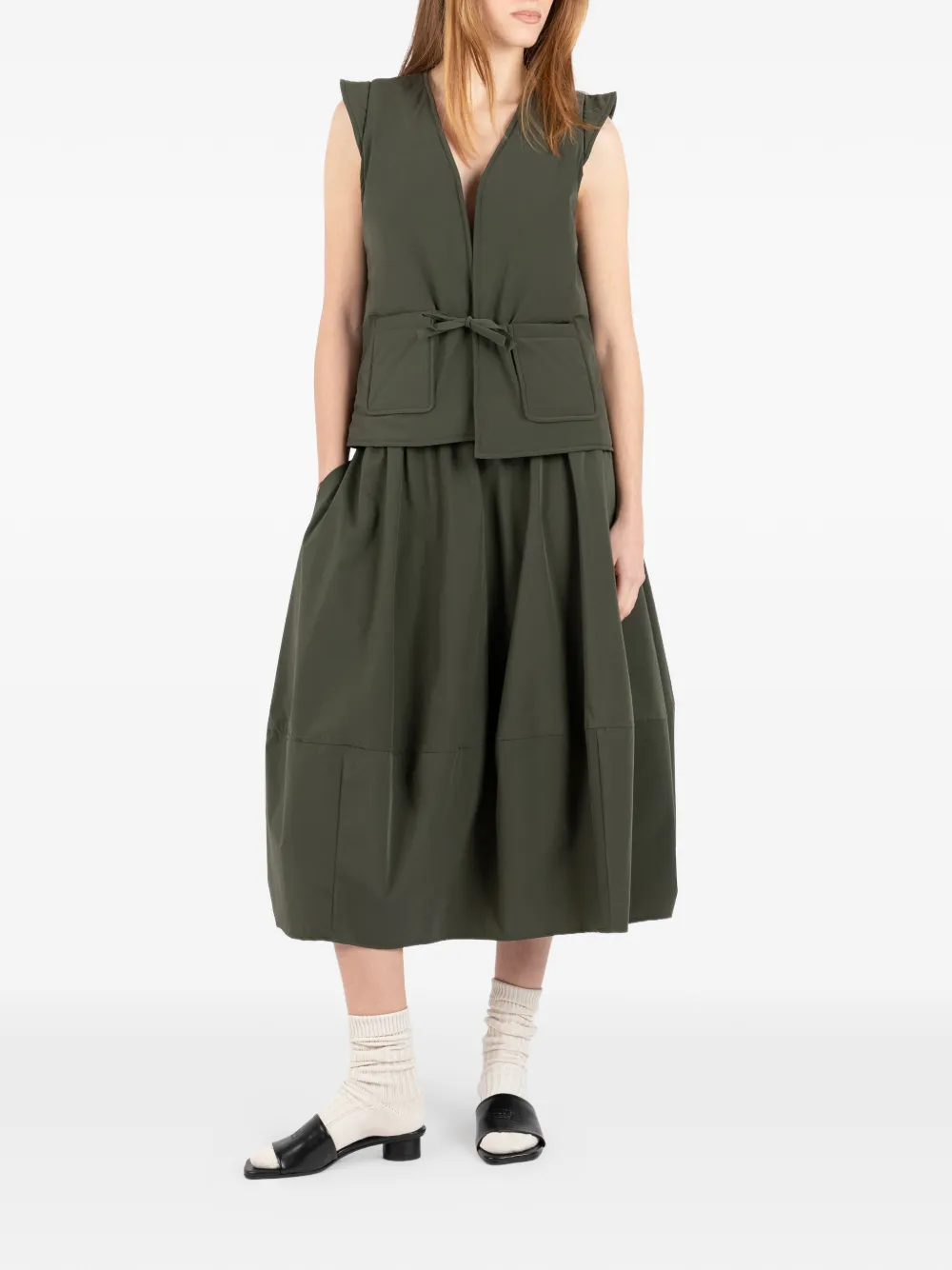  Société Anonyme Susy Elasticated Midi Skirt - Green 