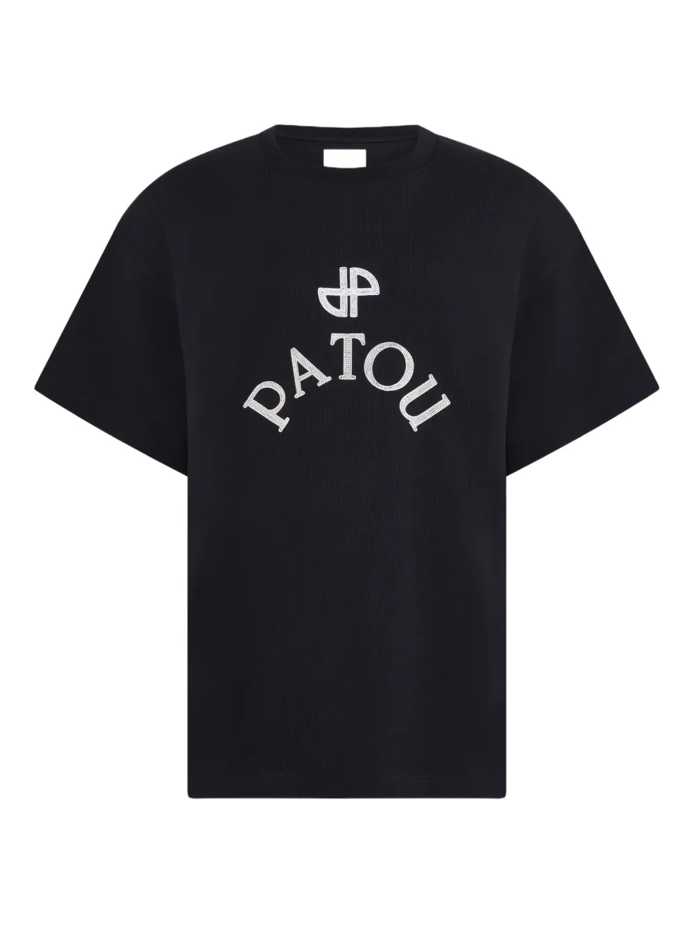 Patou T-shirt con logo - Nero