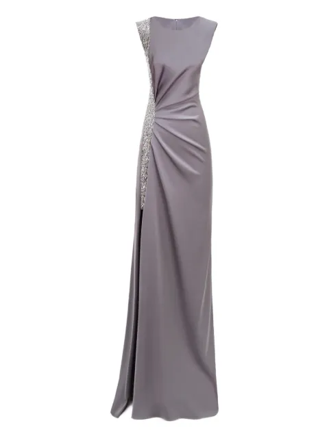 Gemy Maalouf beaded maxi  dress
