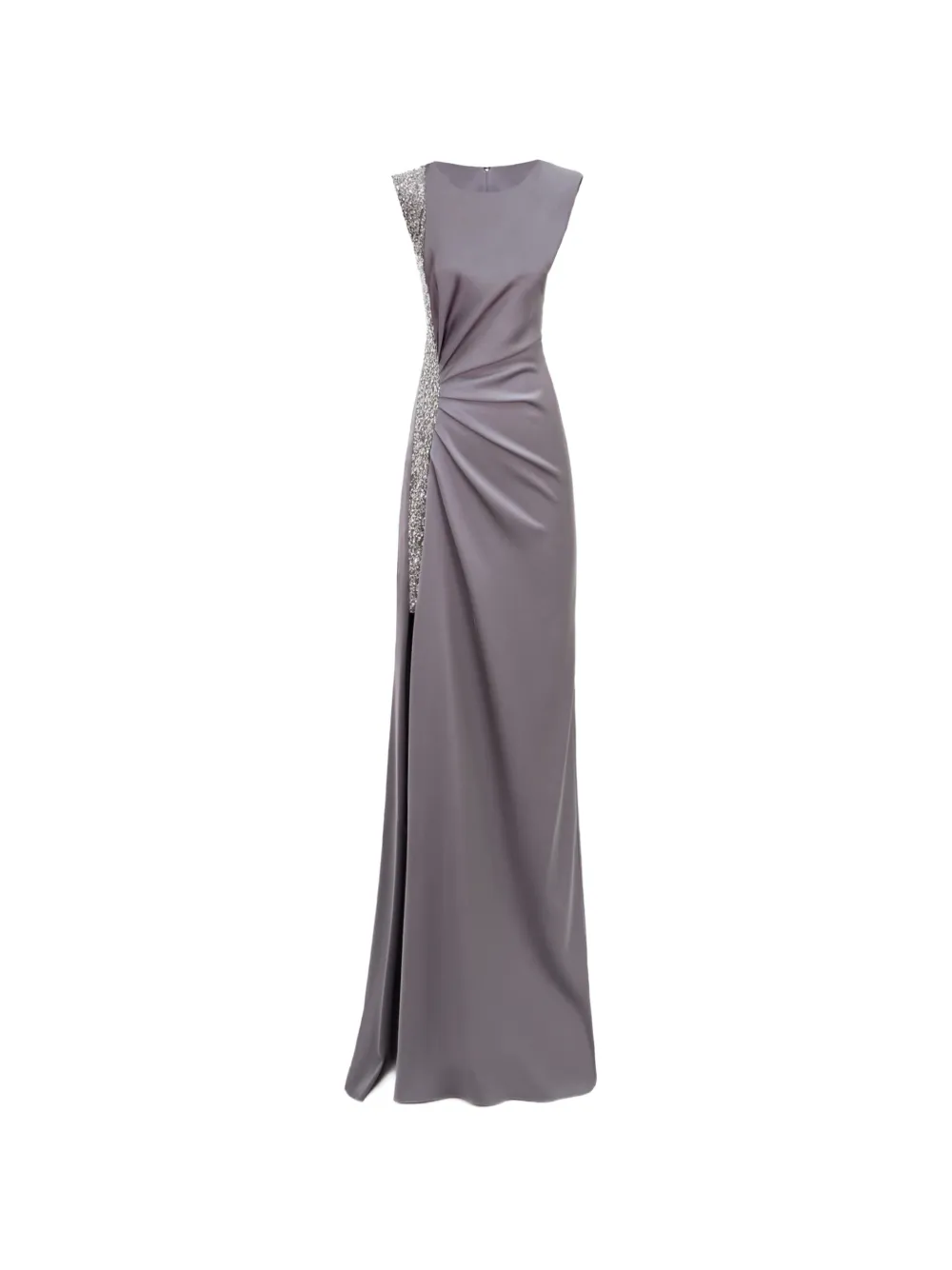 Gemy Maalouf beaded maxi dress - Grigio