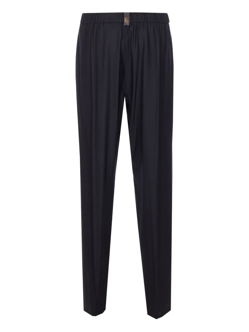 Fabiana Filippi elasticated-waistband trousers - Blauw