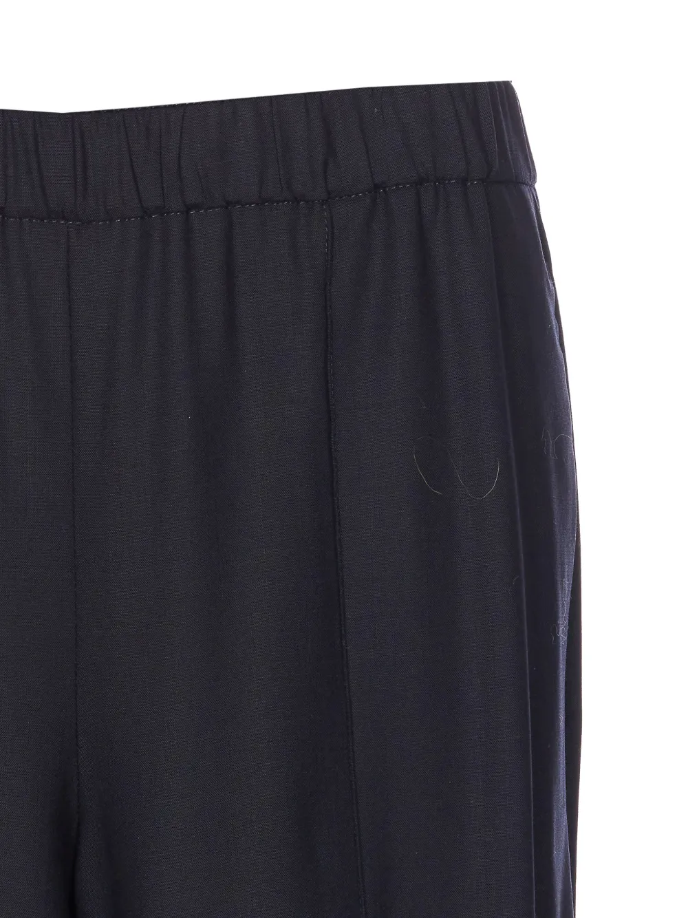 Fabiana Filippi Broek met elastische tailleband Blauw