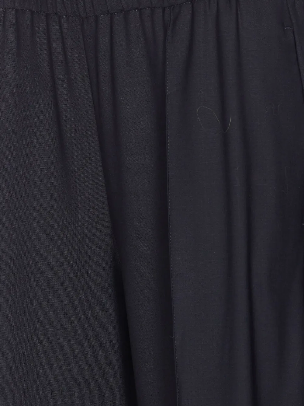 Fabiana Filippi Broek met elastische tailleband Blauw