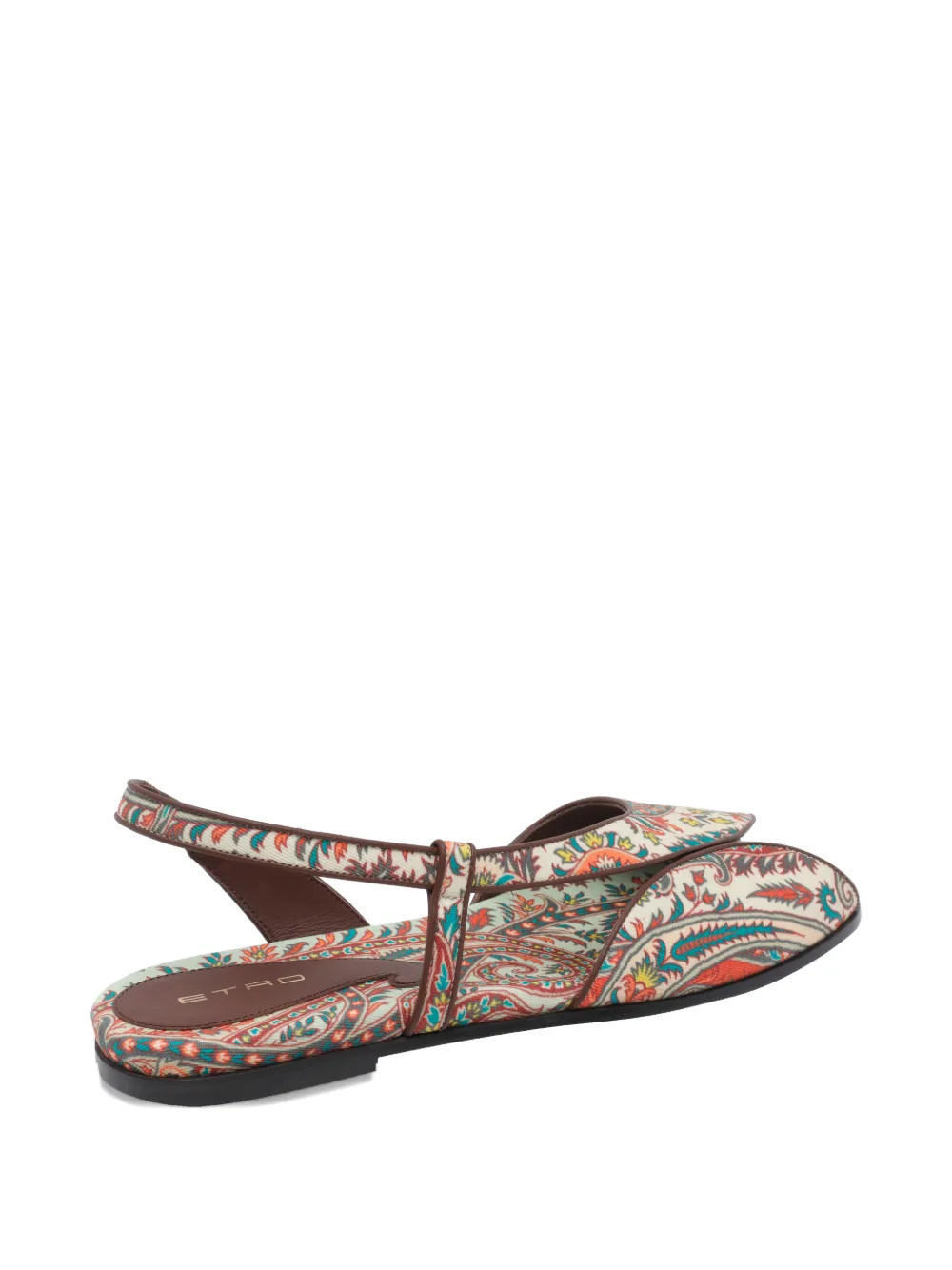 ETRO Sandalen met paisley-print Beige