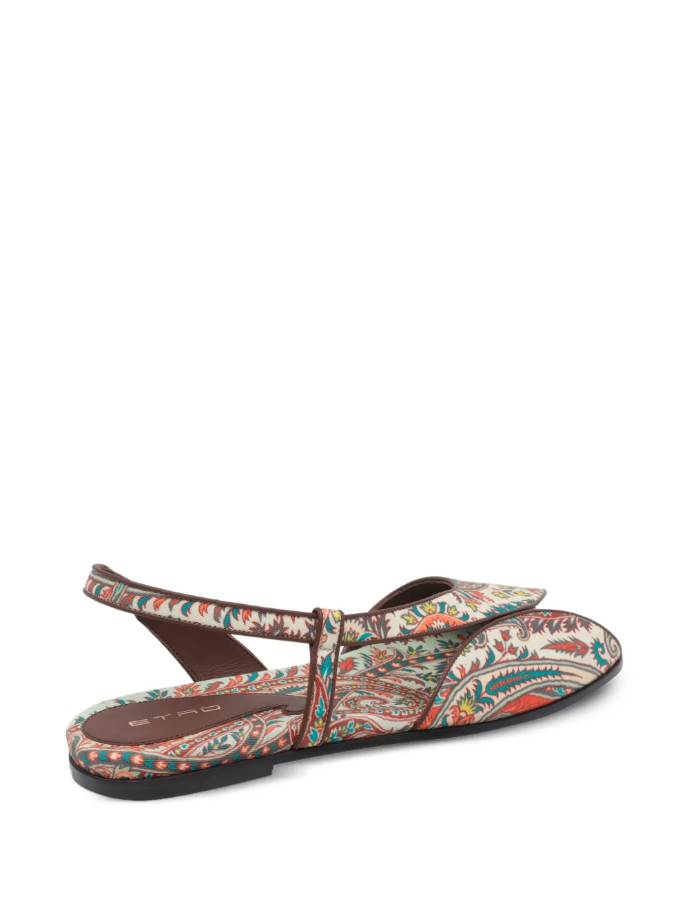 ETRO Sandalen met paisley-print Beige