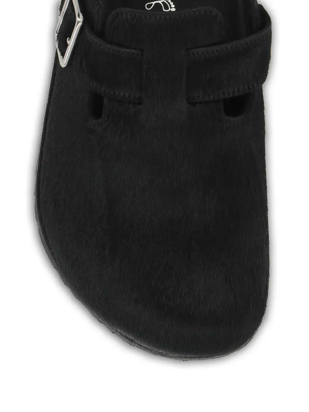BIRKENSTOCK 1774 Boston Fur muiltjes Zwart