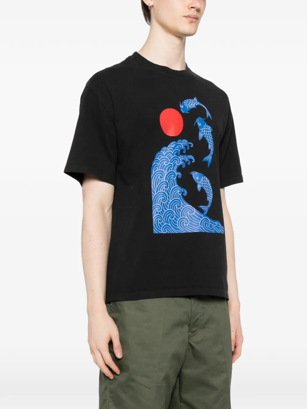  Melt Graphic-print T-shirt - Black 