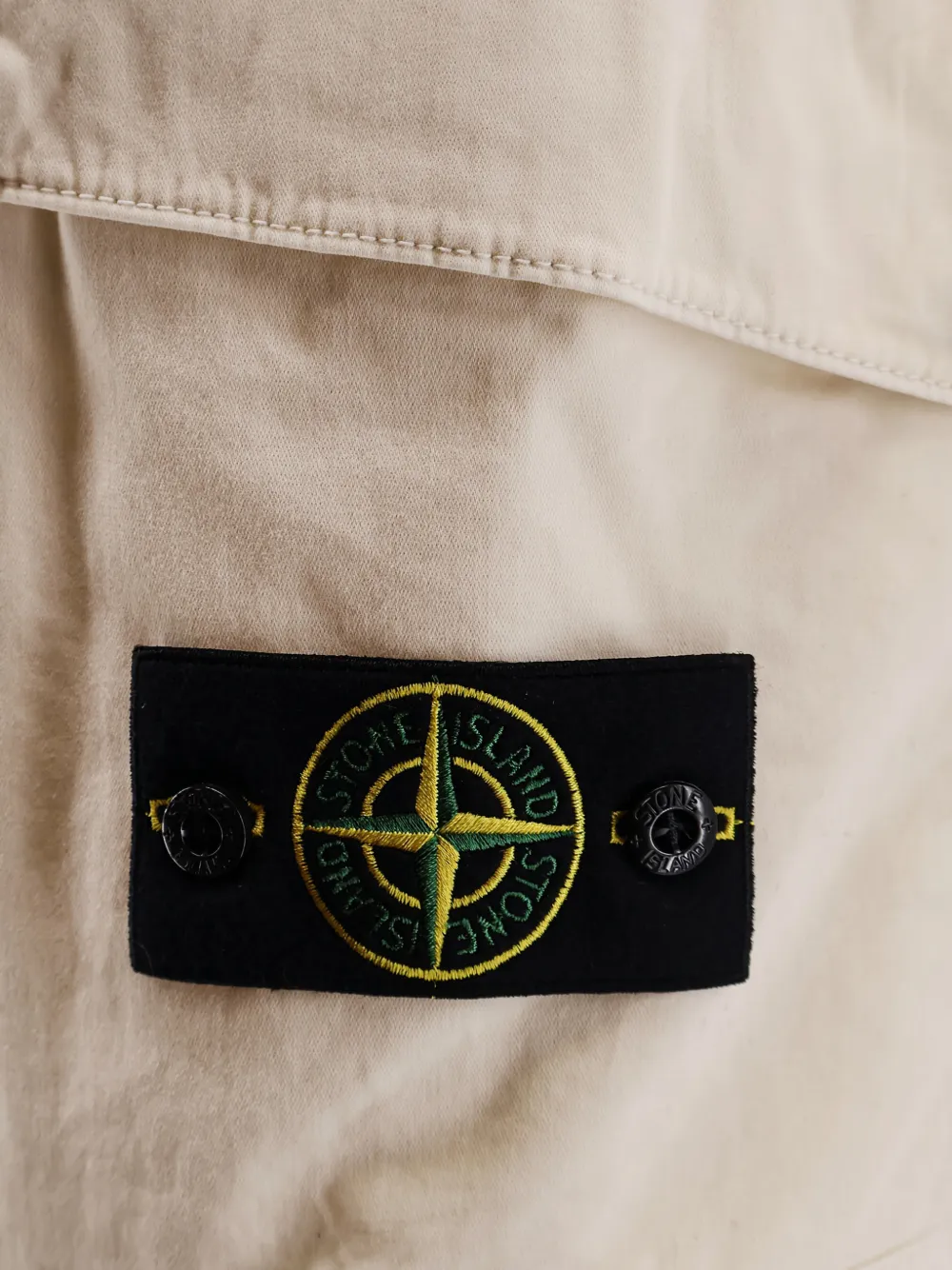  Stone Island Cargo Patch Shorts - Neutrals 