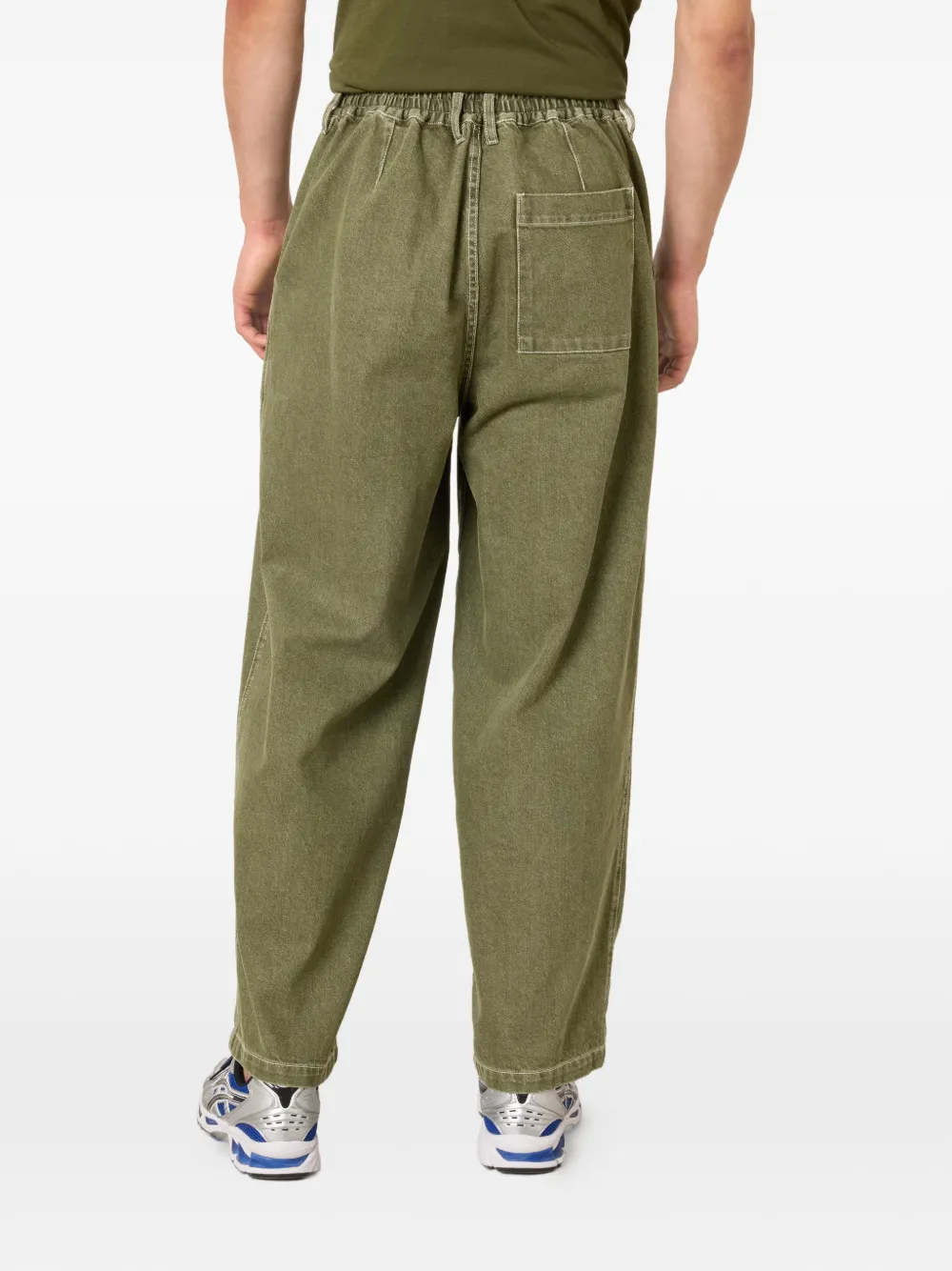 American Vintage Uzatown straight jeans Groen