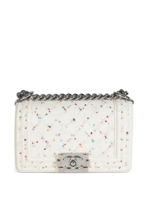 CHANEL Pre-Owned 2017-2018 kleine Boy Stepptasche