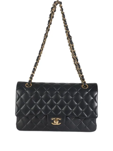 CHANEL Pre-Owned 2018-2019 mittelgroße Classic Double Flap Schultertasche
