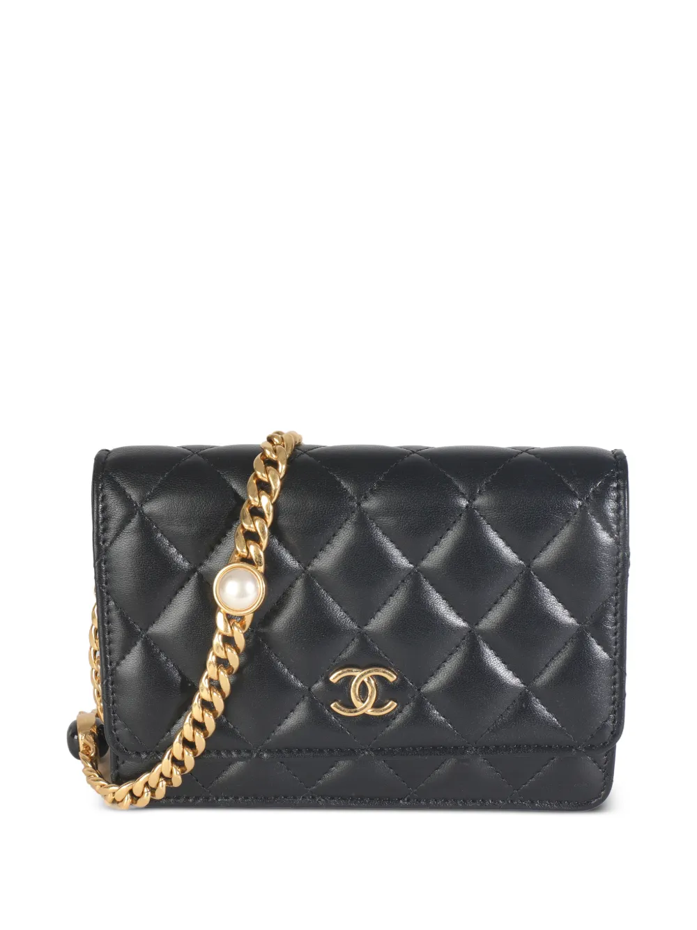 CHANEL Pre-Owned Borsa a tracolla Pearl Crush con catena - Nero
