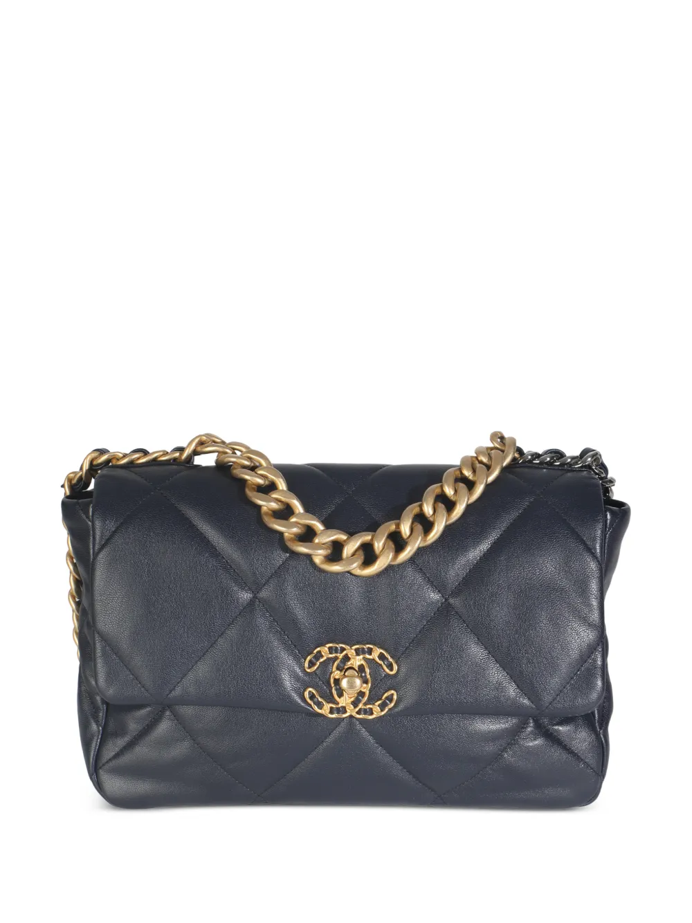 CHANEL Pre-Owned Borsa a spalla Classic Flap media trapuntata 2020 - Blu