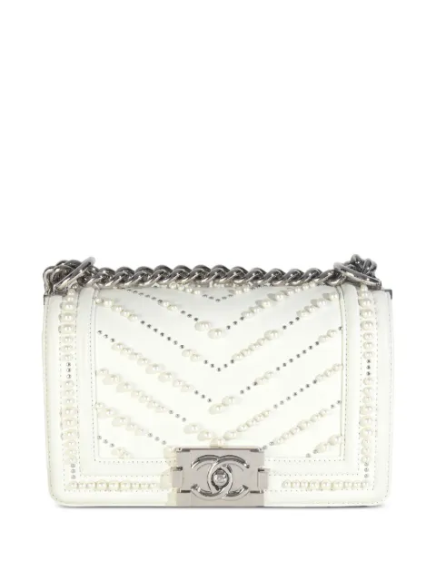 CHANEL Pre-Owned bolsa crossbody Boy pequeña 2019