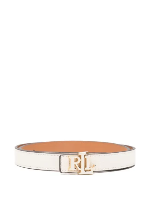 Lauren Ralph Lauren logo-buckle leather belt
