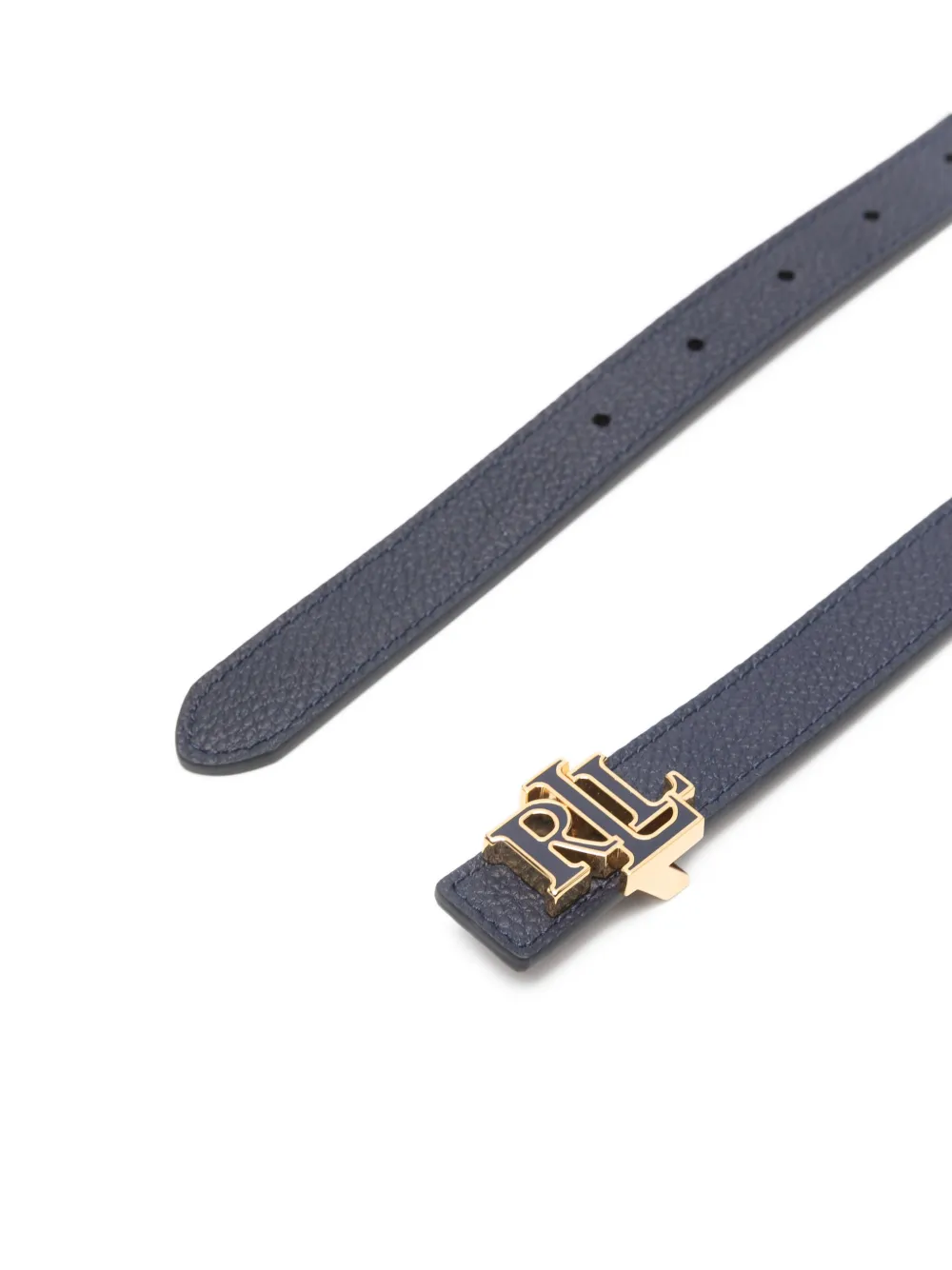 Lauren Ralph Lauren Riem met logogesp Blauw