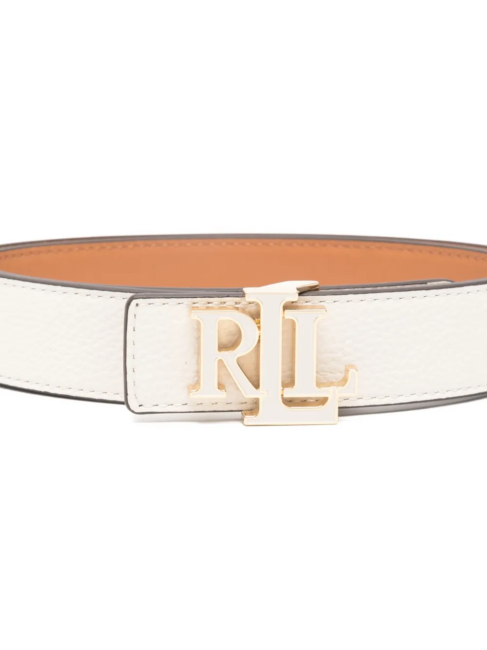 Lauren Ralph Lauren Riem met logogesp Wit