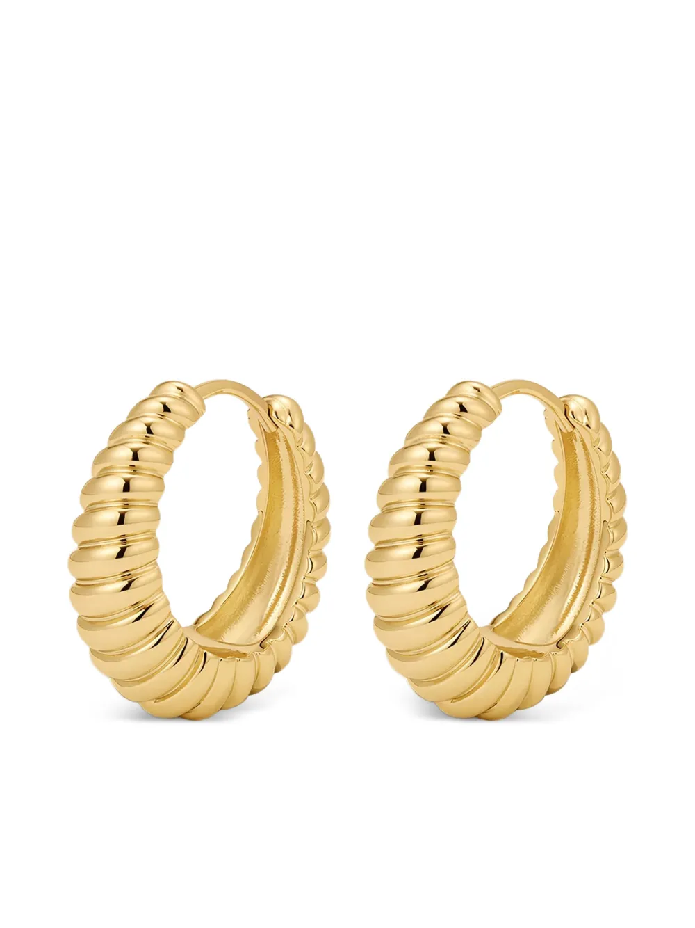 Luv Aj Marbella hoops - Gold
