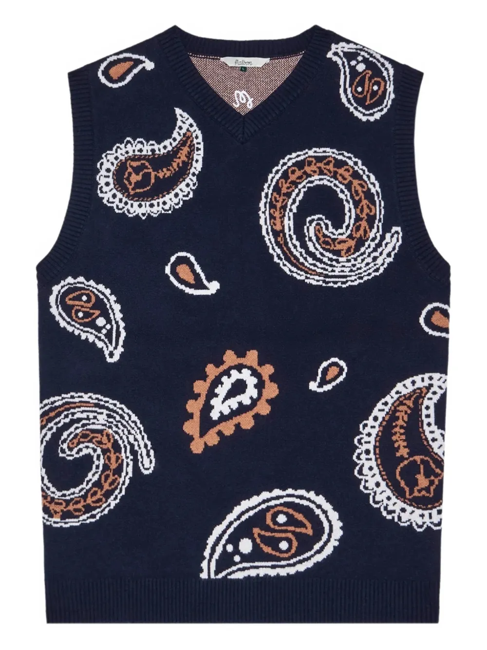 Malbon Golf V-neck sweater vest - Blau