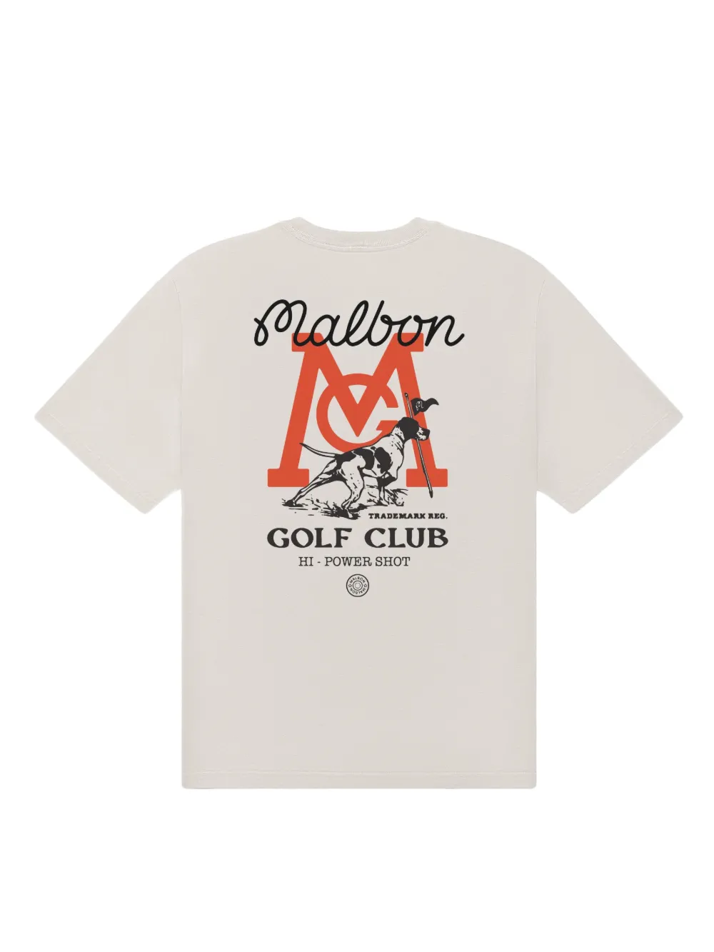 Malbon Golf Hi-Power T-shirt - Beige