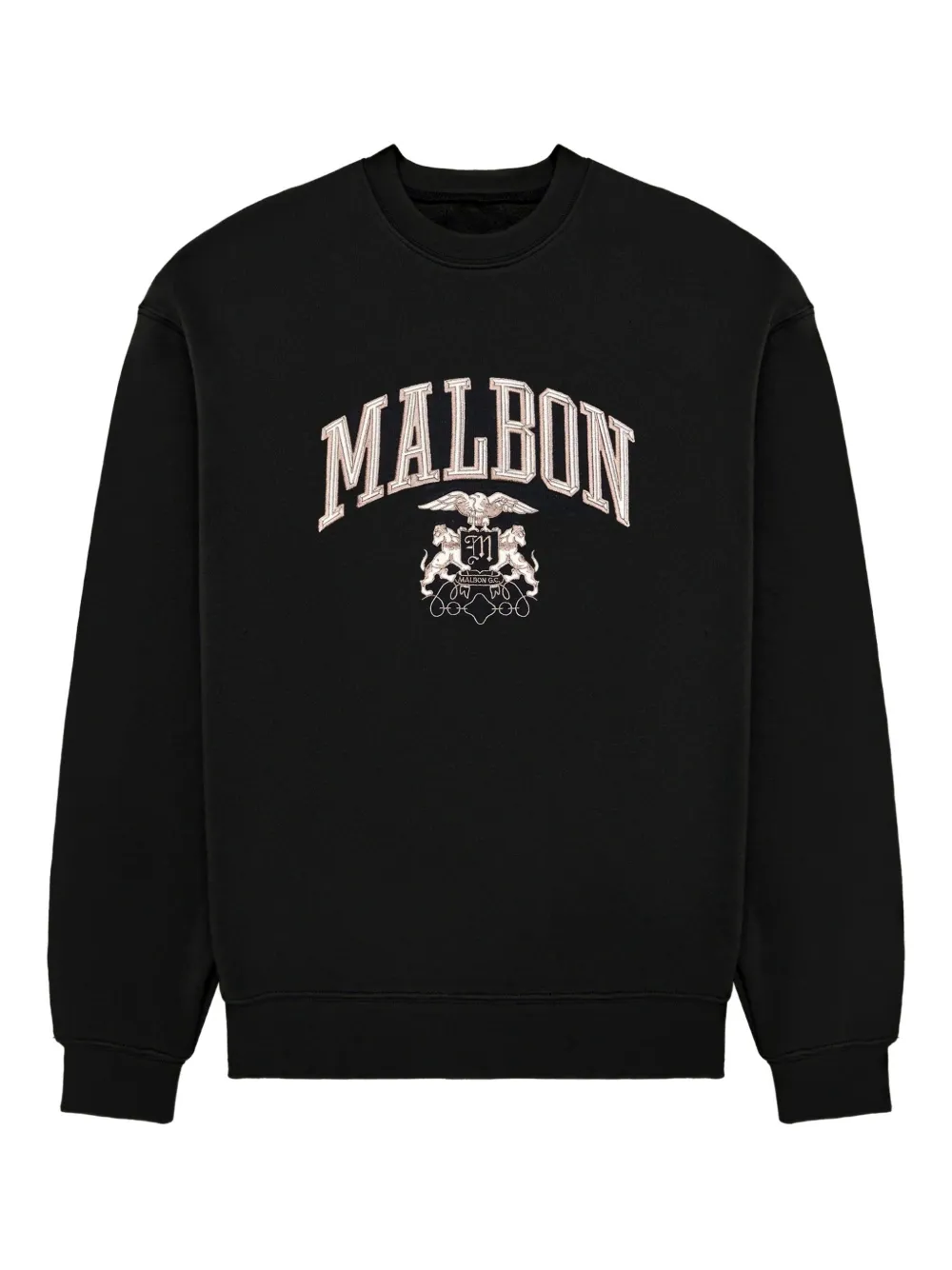 Malbon Golf graphic sweater - Schwarz