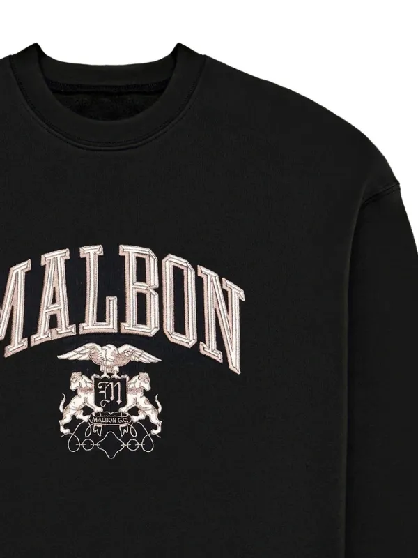 Malbon Golf Graphic Sweater | Black | FARFETCH