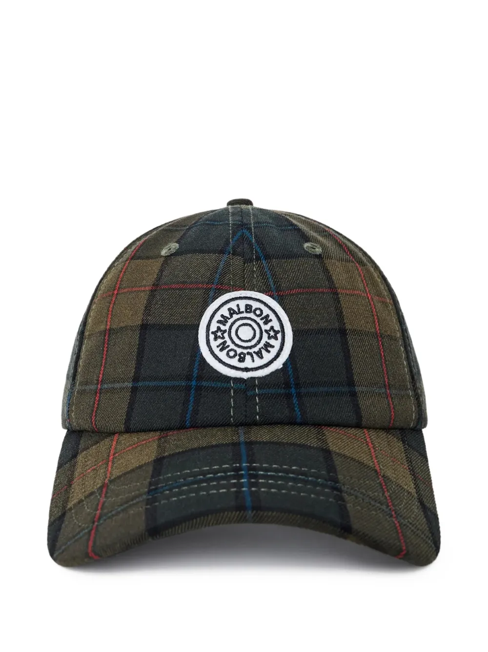 Malbon Golf Cappello da baseball con applicazione logo - Verde