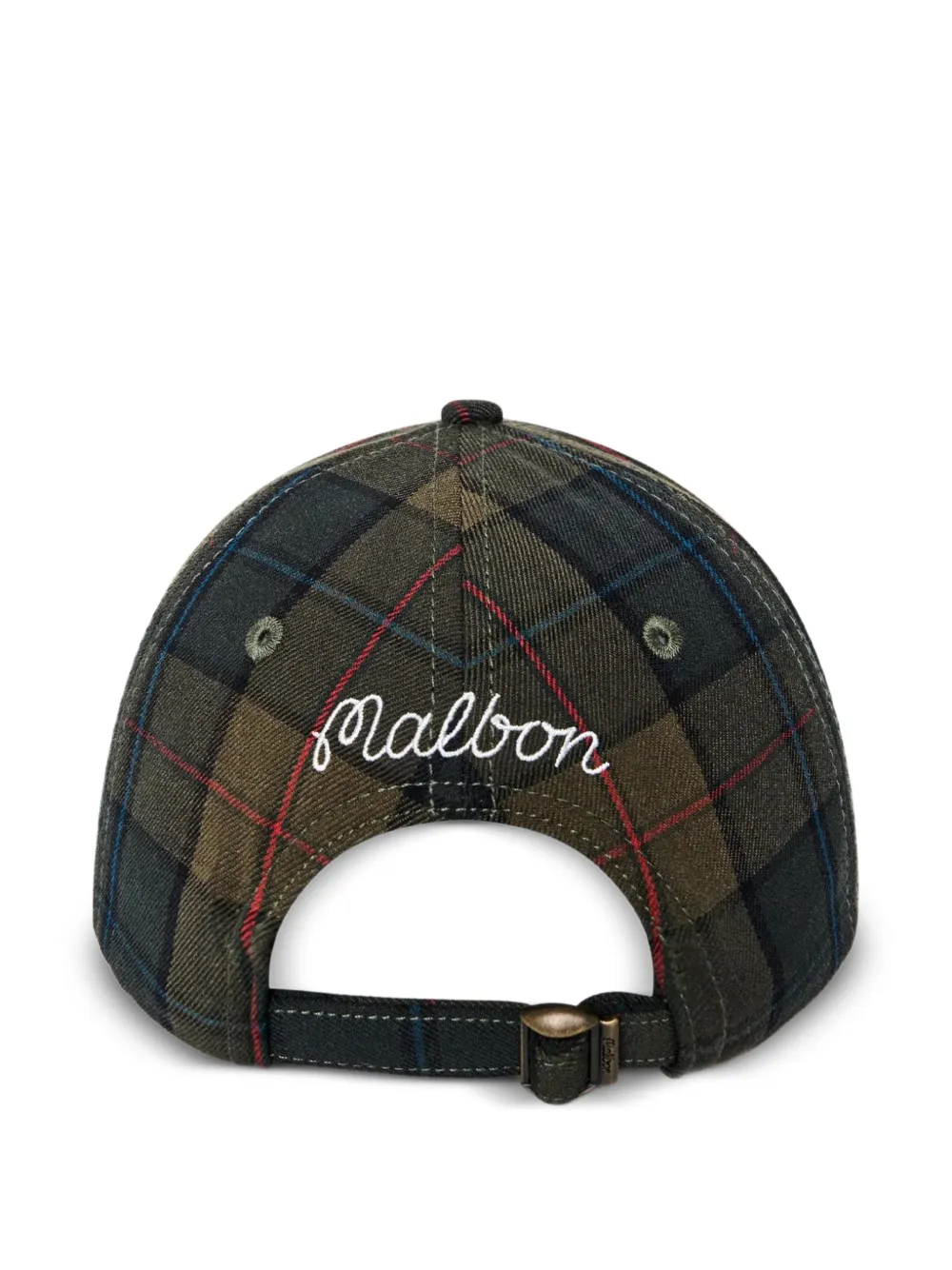 Malbon Golf Honkbalpet met logopatch - Groen