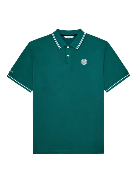 Malbon Golf green polo shirt