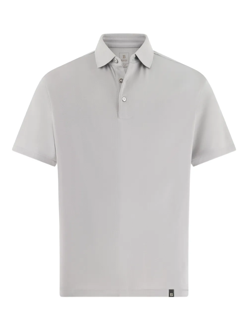 Boggi Milano button polo shirt - Grigio