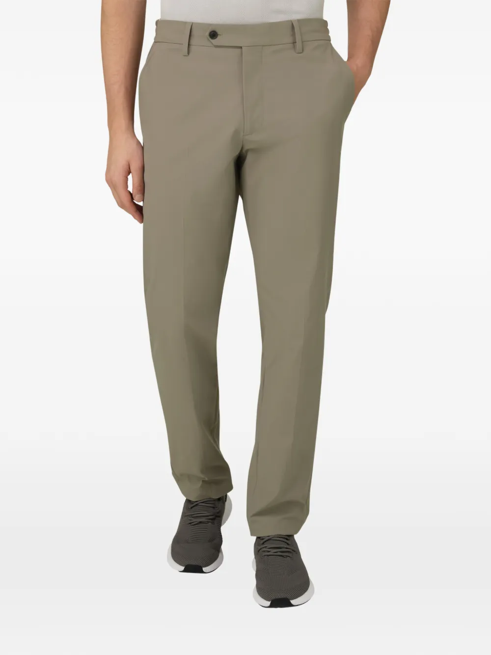  Boggi Milano Elasticated Technical Trousers - Neutrals 