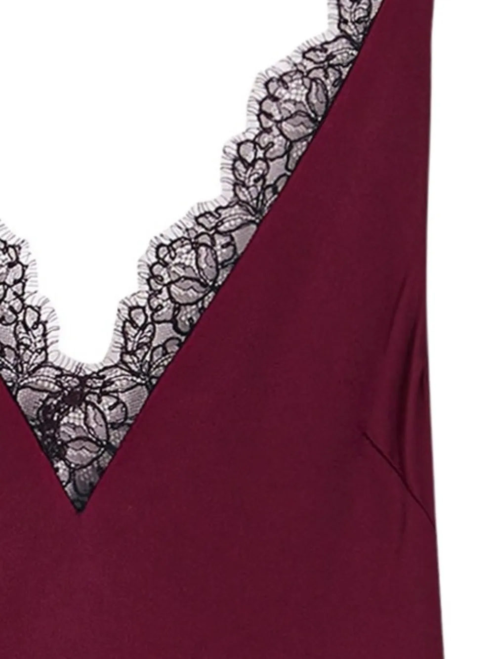 Stella McCartney Jurk met V-hals - Rood