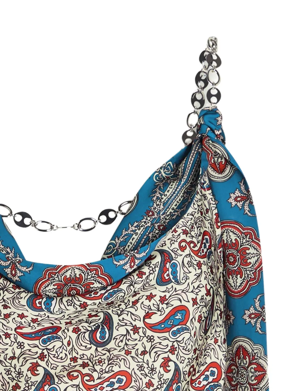 Rabanne Top met paisley-print - Beige