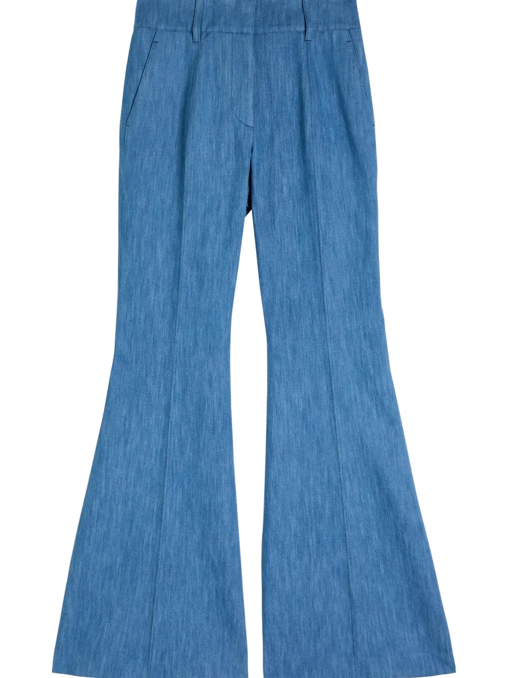 Gabriela Hearst Rhin flared broek - Blauw