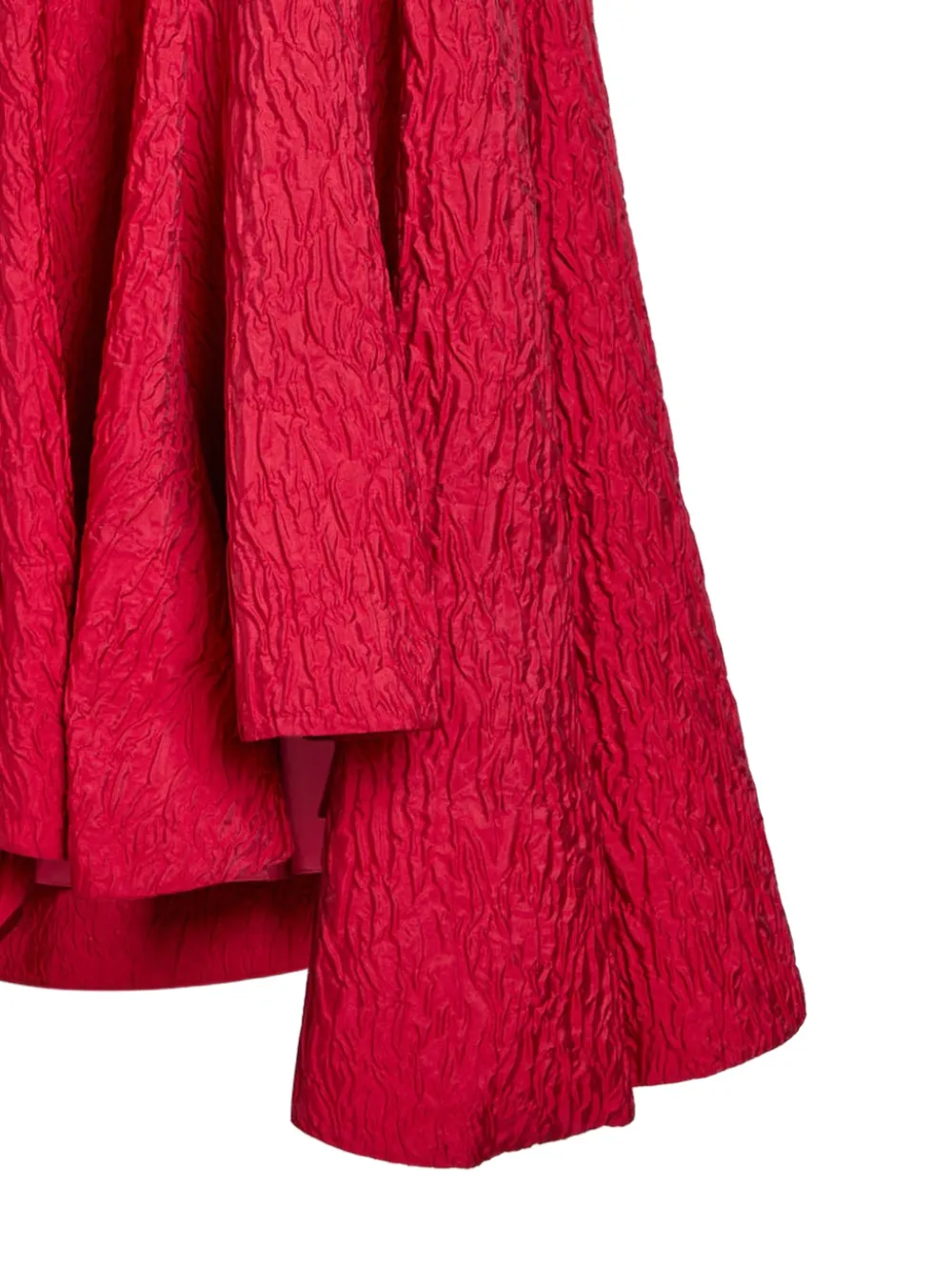 Roksanda Sapha asymmetrische jurk met V-hals - Rood