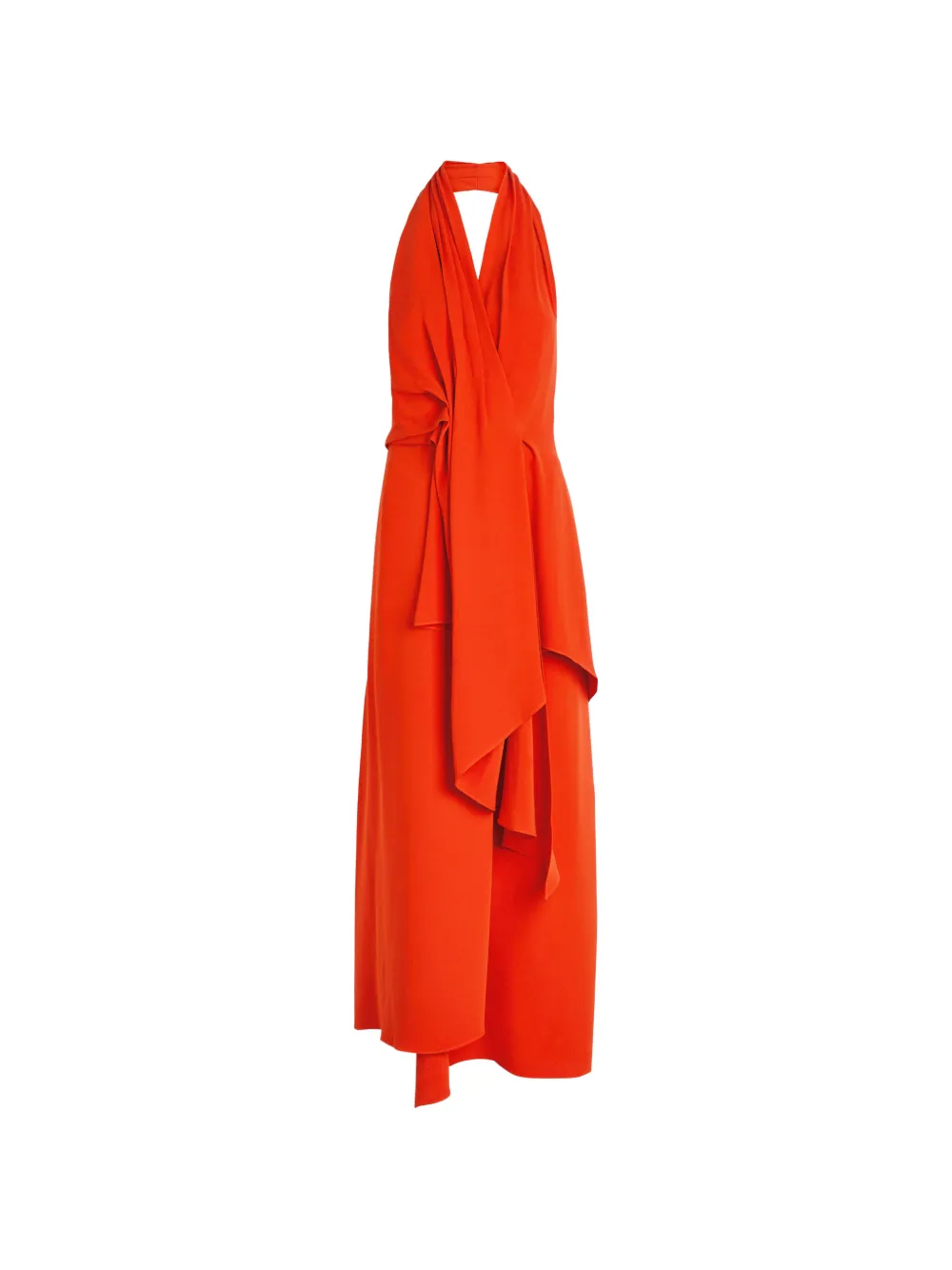 Heirlome Barbara halterneck midi dress - Arancione