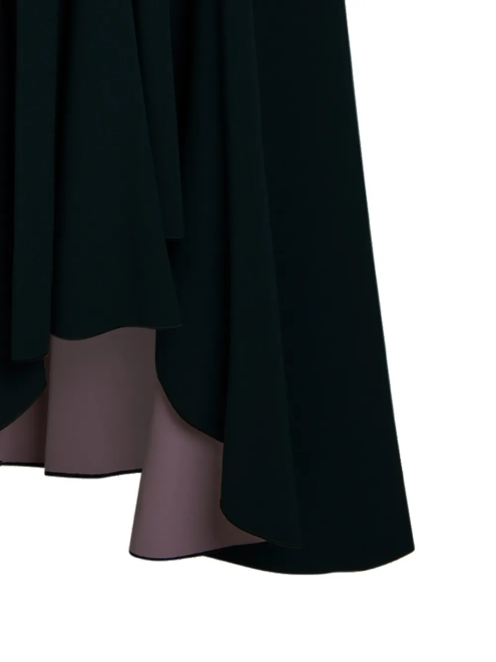 Roksanda Sapha asymmetrische jurk met V-hals - Groen